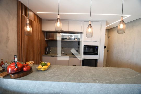 Cozinha de apartamento à venda com 3 quartos, 217m² em Jardim Brasil, Campinas