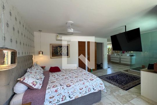 Suíte 1 (Master) de casa à venda com 4 quartos, 350m² em Recreio dos Bandeirantes, Rio de Janeiro