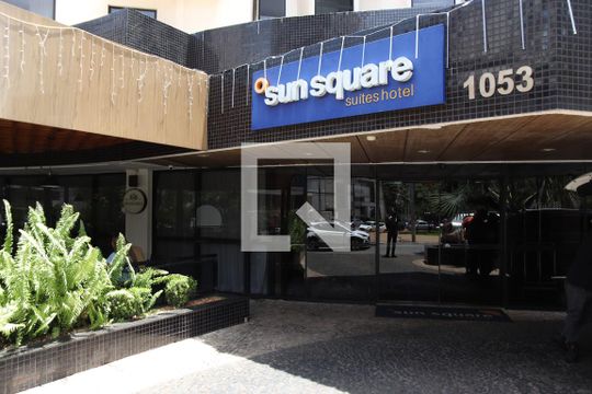 Fachada de kitnet/studio para alugar com 1 quarto, 27m² em Setor Marista, Goiânia