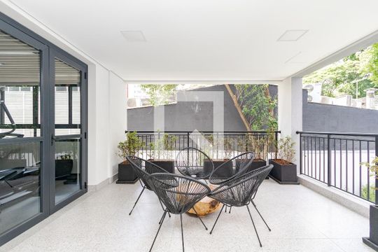 Área Comum de kitnet/studio à venda com 1 quarto, 25m² em Campo Belo, São Paulo