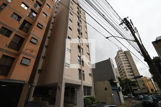 Fachada do Prédio de apartamento à venda com 1 quarto, 35m² em Centro, Campinas