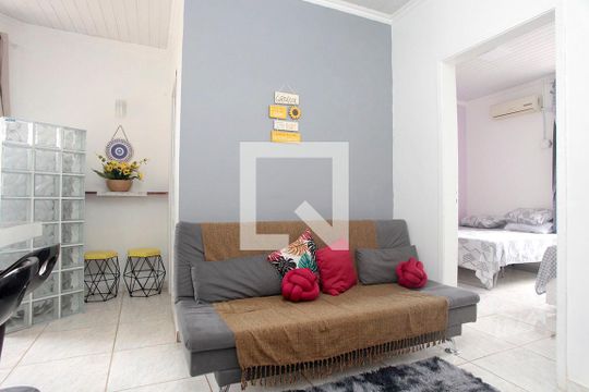 Sala de apartamento à venda com 1 quarto, 33m² em Centro Histórico, Porto Alegre