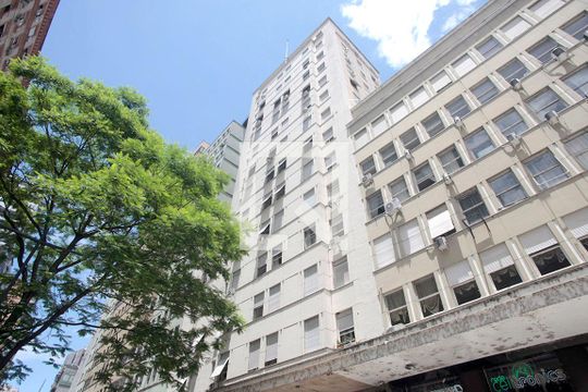 Fachada de apartamento à venda com 1 quarto, 33m² em Centro Histórico, Porto Alegre
