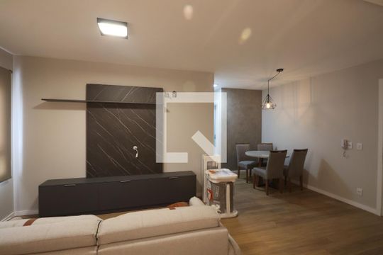 Sala de apartamento para alugar com 2 quartos, 54m² em Harmonia, Canoas
