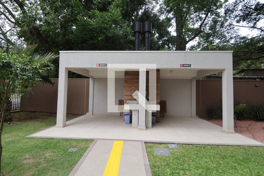 Área comum - Churrasqueira de apartamento para alugar com 2 quartos, 54m² em Harmonia, Canoas