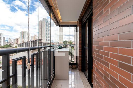 Varanda de apartamento à venda com 2 quartos, 70m² em Santa Teresinha, São Paulo