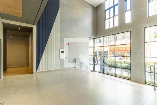Hall Social de kitnet/studio para alugar com 1 quarto, 24m² em Centro Histórico de São Paulo, São Paulo