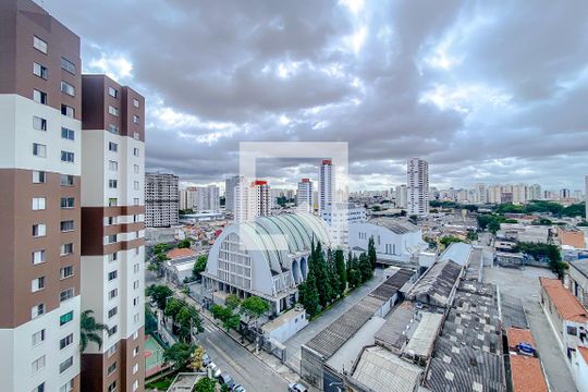 Vista da Sala de apartamento para alugar com 2 quartos, 50m² em Brás, São Paulo