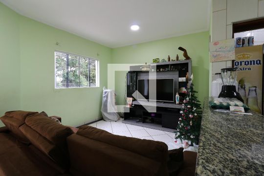 Sala de apartamento à venda com 3 quartos, 120m² em Parque Capuava, Santo André