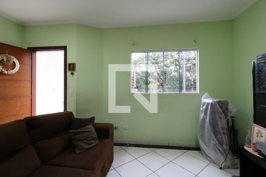 Sala de apartamento à venda com 3 quartos, 120m² em Parque Capuava, Santo André