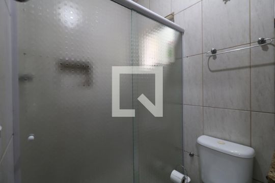 Banheiro da Suíte de apartamento à venda com 3 quartos, 120m² em Parque Capuava, Santo André