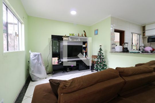 Sala de apartamento à venda com 3 quartos, 120m² em Parque Capuava, Santo André