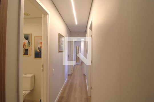 Corredor de apartamento à venda com 4 quartos, 136m² em Jurubatuba, São Paulo