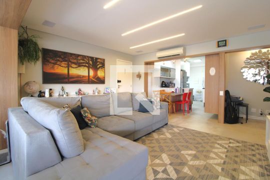 Sala de apartamento à venda com 4 quartos, 136m² em Jurubatuba, São Paulo