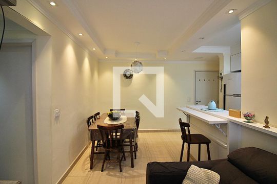 Sala de apartamento à venda com 2 quartos, 53m² em Centro, São Bernardo do Campo