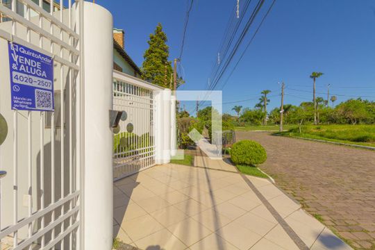 Vista da Rua de casa para alugar com 3 quartos, 360m² em Marechal Rondon, Canoas