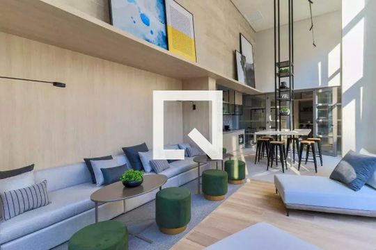 Área comum de kitnet/studio à venda com 1 quarto, 25m² em Campo Belo, São Paulo
