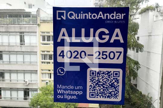 Placa de apartamento para alugar com 3 quartos, 120m² em Ipanema, Rio de Janeiro