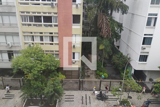 Vista da Sala de apartamento para alugar com 3 quartos, 120m² em Ipanema, Rio de Janeiro