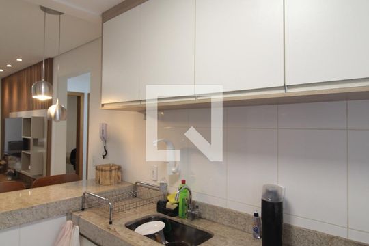 Cozinha de apartamento à venda com 2 quartos, 122m² em Castelo, Belo Horizonte
