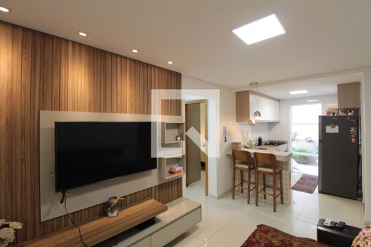 Sala de apartamento à venda com 2 quartos, 122m² em Castelo, Belo Horizonte