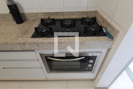Cozinha de apartamento à venda com 2 quartos, 122m² em Castelo, Belo Horizonte