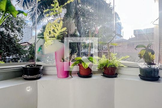 Varanda da Suíte de apartamento para alugar com 3 quartos, 100m² em Vila Clementino, São Paulo