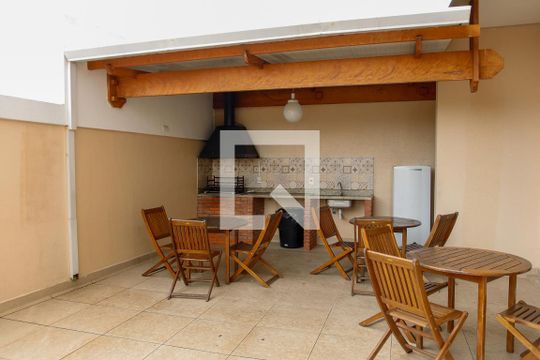 Área comum - Churrasqueira de apartamento à venda com 1 quarto, 34m² em Santa Maria, Osasco