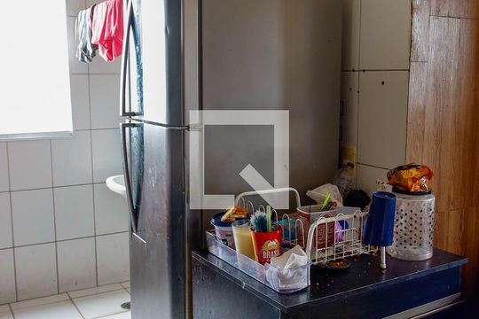 Cozinha de apartamento à venda com 1 quarto, 34m² em Santa Maria, Osasco