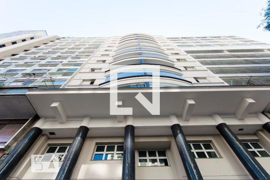 Fachada do Prédio de kitnet/studio à venda com 1 quarto, 28m² em República, São Paulo