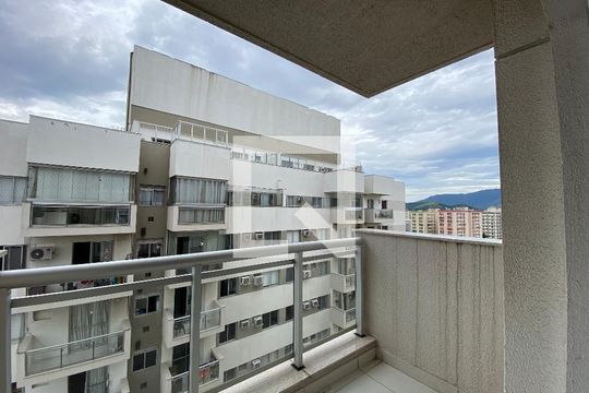 Varanda da Sala de apartamento para alugar com 2 quartos, 62m² em Todos Os Santos, Rio de Janeiro