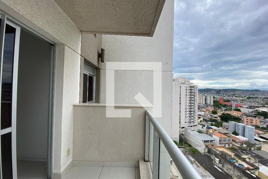 Varanda da Sala de apartamento para alugar com 2 quartos, 62m² em Todos Os Santos, Rio de Janeiro