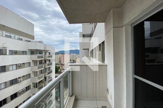 Varanda da Sala de apartamento para alugar com 2 quartos, 62m² em Todos Os Santos, Rio de Janeiro