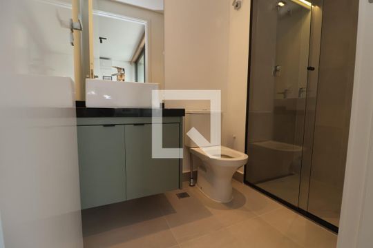 Banheiro de kitnet/studio à venda com 1 quarto, 32m² em Vila Gomes Cardim, São Paulo