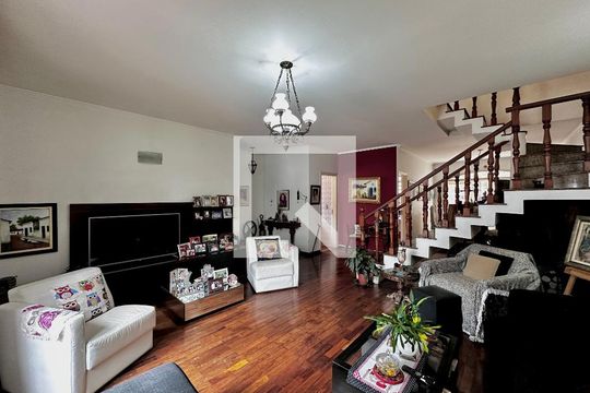 Sala de casa para alugar com 3 quartos, 187m² em Brooklin, São Paulo