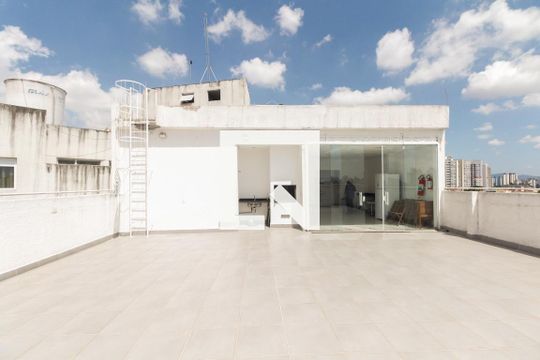 Condomínio - Salão de Festas e Churrasqueira de apartamento à venda com 1 quarto, 38m² em Tatuapé, São Paulo