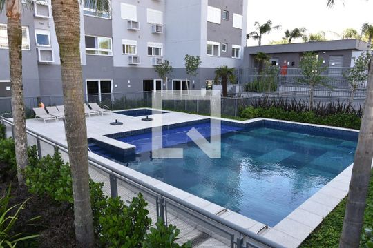 Área comum - Piscina de apartamento à venda com 2 quartos, 66m² em Jardim Lindóia, Porto Alegre