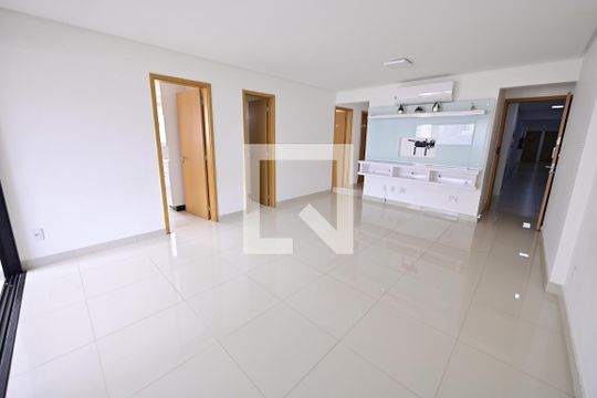 Sala de apartamento à venda com 3 quartos, 123m² em Setor Bueno, Goiânia