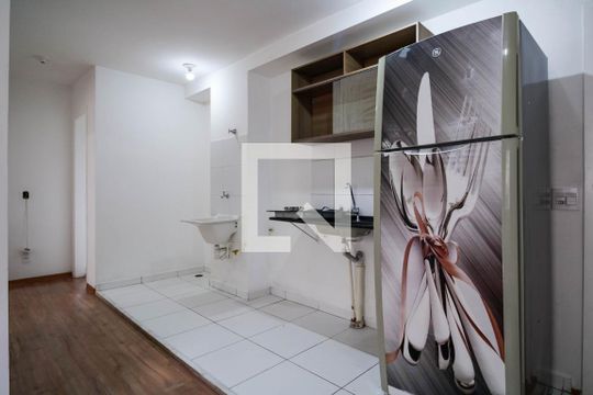 Cozinha  de apartamento à venda com 2 quartos, 45m² em Paraíso do Morumbi, São Paulo