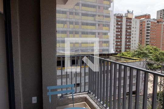 Varanda da Sala de apartamento para alugar com 1 quarto, 31m² em Butantã, São Paulo