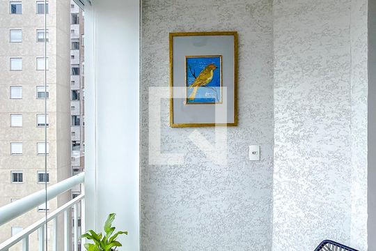 Varanda da Sala de apartamento à venda com 2 quartos, 57m² em Catumbi, São Paulo