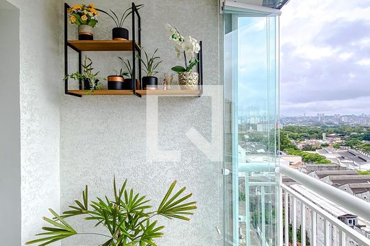Varanda da Sala de apartamento à venda com 2 quartos, 57m² em Catumbi, São Paulo