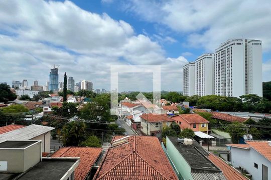 Vista da sacada de kitnet/studio para alugar com 1 quarto, 34m² em Vila Madalena, São Paulo