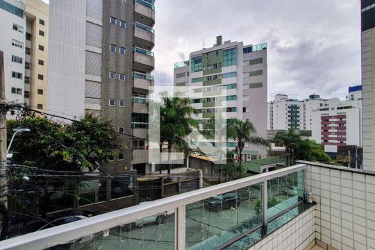 Varanda da Sala de apartamento à venda com 4 quartos, 223m² em União, Belo Horizonte