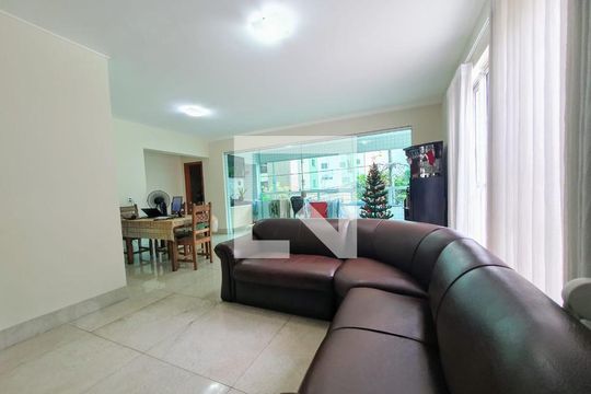 Sala de apartamento à venda com 4 quartos, 223m² em União, Belo Horizonte
