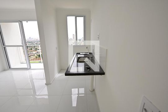 Cozinha de apartamento para alugar com 2 quartos, 43m² em Jardim Atlantico, Goiânia