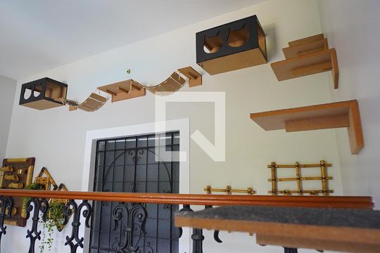 Parkour para os gatinhos de casa de condomínio para alugar com 3 quartos, 1000m² em Lagoa da Conceição, Florianópolis