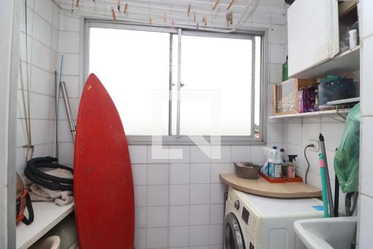 Área de Serviço de apartamento à venda com 2 quartos, 65m² em Jardim Textil, São Paulo