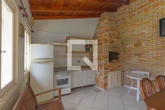 Varanda gourmet de casa à venda com 5 quartos, 270m² em Mal. Rondon, Canoas