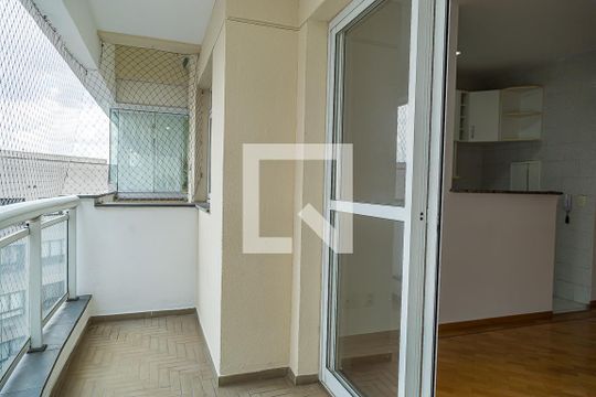 Varanda de apartamento para alugar com 1 quarto, 45m² em Vila Guarani (zona Sul), São Paulo